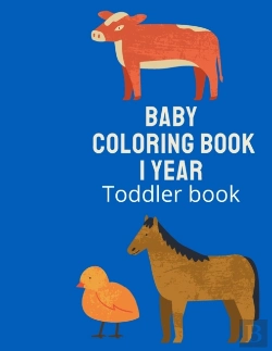 Bertrand.pt - Baby Coloring Book 1 Year Toddler Book.