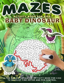 Bertrand.pt - Baby Dinosaur Mazes Activity Book For Kids