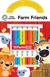 Baby Einstein Farm Friends 12 Board Books  My First Library
