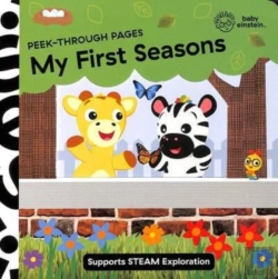 Bertrand.pt - Baby Einstein Peek Through Pages My First Seasons Novelty Board Book