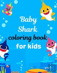 Baby Shark Coloring Book For Kids