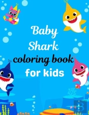 Baby Shark Coloring Book For Kids