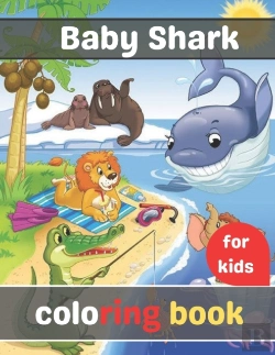 Bertrand.pt - Baby Shark Coloring Book For Kids