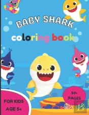 Baby Shark Coloring Book For Kids