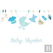 Baby Shower Guest Book, Blue, Boy, Beautiful Guest Book For Family & Friends To Write In, Mummy To Be, Photo, Baby, Pregnancy, Motherhood, New Born Keepsake (Hardback)