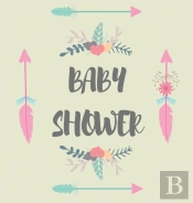 Baby Shower Guest Book (Hardcover)
