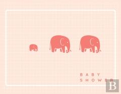 Baby Shower Guest Book (Landscape Hardcover)