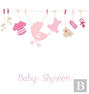 Baby Shower Guest Book, Pink, Girl, Beautiful Guest Book For Family & Friends To Write In, Mummy To Be, Photo, Baby, Pregnancy, Motherhood, New Born Keepsake (Hardback)