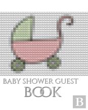 Baby Shower  Themed  Stroller Blank Page  Guest Book