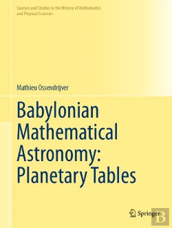Bertrand.pt - Babylonian Mathematical Astronomy: Planetary Tables