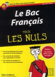 Bac Francais 2011 Pour Les Nuls