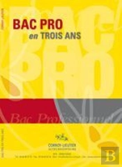Bac Pro 1re Professionnelle - Eco-Droit - Corrige - (Pochette)