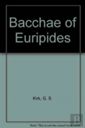 Bacchae Of Euripides