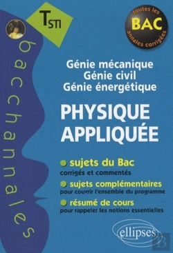 Bertrand.pt - Bacchannales Sti; Physique Appliquée ; Terminale Sti ; Génie Mécanique ; Génie Civil ; Génie Énergetique