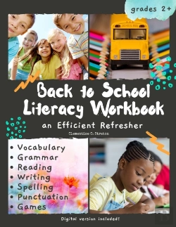 Bertrand.pt - Back To School Literacy Workbook - Fall Themed | Digital Format Included