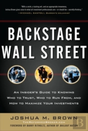 Backstage Wall Street (Pb)