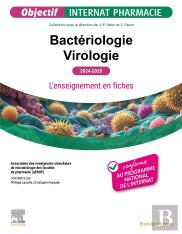 Bactériologie - Virologie : L'Enseignement En Fiches (Édition 2024/2025)