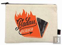 Badass Reader Pencil Pouch