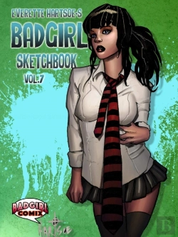 Bertrand.pt - Badgirl Sketchbook Vol.7-House Of Hartsoe Cover