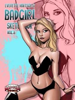 Bertrand.pt - Badgirl Sketchbook Vol.8-Kickstarter Cover