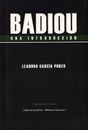 Badiou. Una Introducción