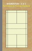 Badminton 2 In 1 Tacticboard And Training Workbook