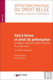 Bail À Ferme Et Droit De Préemption