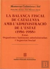 Balança Fiscal De Catalunya Amb L'Administració De L'Estat (1986-1988). Estat