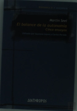 Bertrand.pt - Balance De La Autonomia Cinco Ensayos