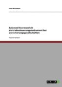 Balanced Scorecard Als Vertriebssteuerungsinstrument Bei Versicherungsgesellschaften