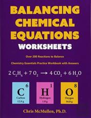 Balancing Chemical Equations Worksheets (Over 200 Reactions To Balance)