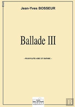Bertrand.pt - Ballade Iii Pour Flute A Bec Et Guitare