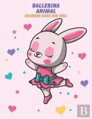 Ballerina Animal Coloring Book For Kids
