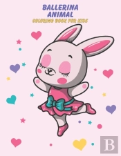 Ballerina Animal Coloring Book For Kids