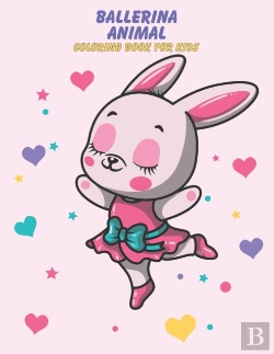 Bertrand.pt - Ballerina Animal Coloring Book For Kids