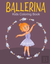 Ballerina Kids Coloring Book