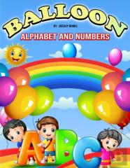 Balloon Alphabet And Numbers Coloring Book For Kids