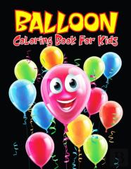 Balloon Coloring Book For Kids