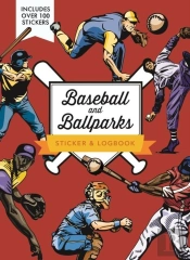 Ballparks And Baseball Sticker & Logbook