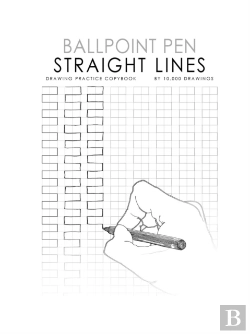 Bertrand.pt - Ballpoint Pen Straight Lines Drawing Practice Copybook