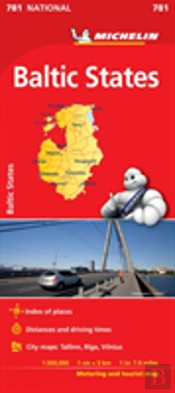 Baltic States - Michelin National Map 781
