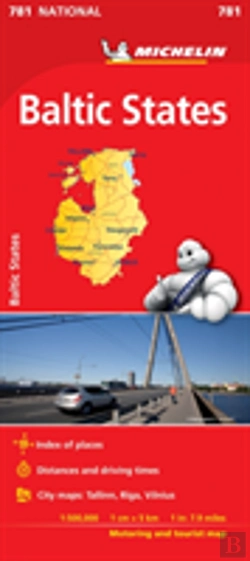 Bertrand.pt - Baltic States - Michelin National Map 781
