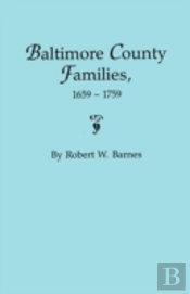 Baltimore County Families, 1659-1759