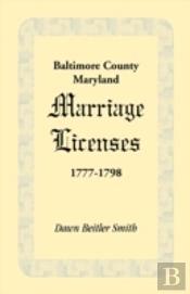 Baltimore County, Maryland Marriage Lice
