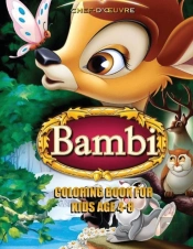 Bambi Coloring Book For Kids Age 4-8
