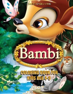 Bertrand.pt - Bambi Coloring Book For Kids Age 4-8