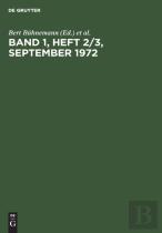 Band 1, Heft 2/3, September 1972
