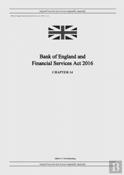 Bertrand.pt - Bank Of England And Financial Services Act 2016 (C. 14)