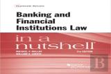 Banking And Financial Institutions Law In A Nutshell