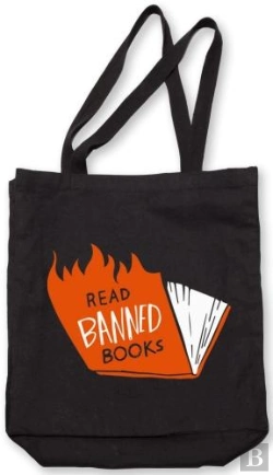 Bertrand.pt - Banned Books Tote (Flames)